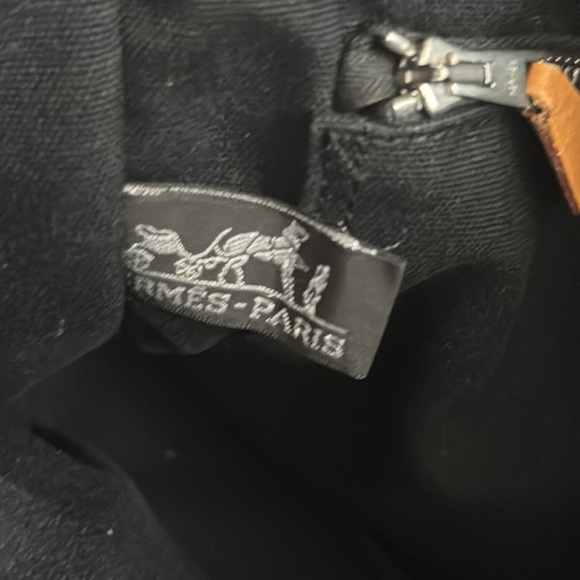 Hermes Black Tote Bag, AUTHENTIC - Picture 2 of 12